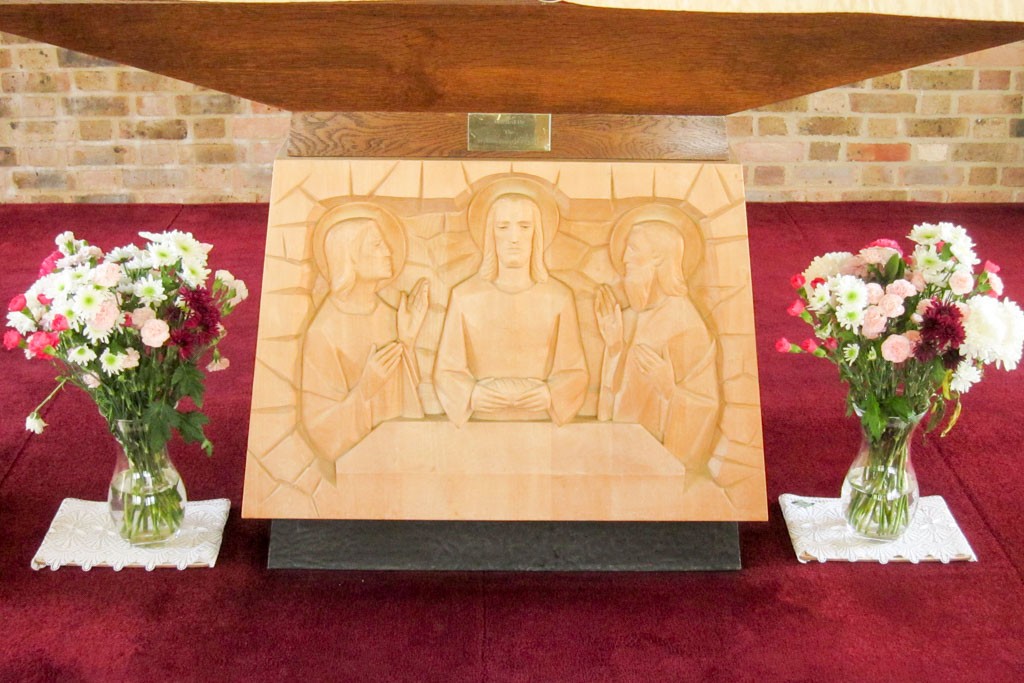 tabernacle at our lady of grace church, booker